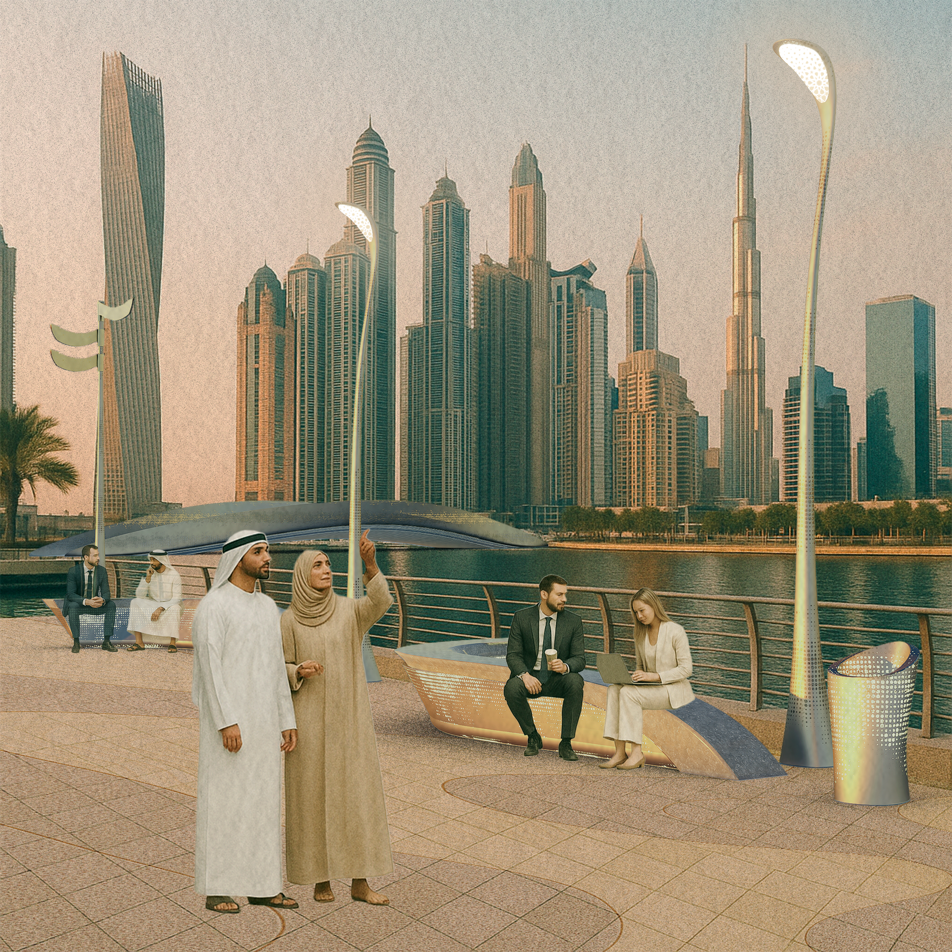 Dubai — Waterfront Promenade